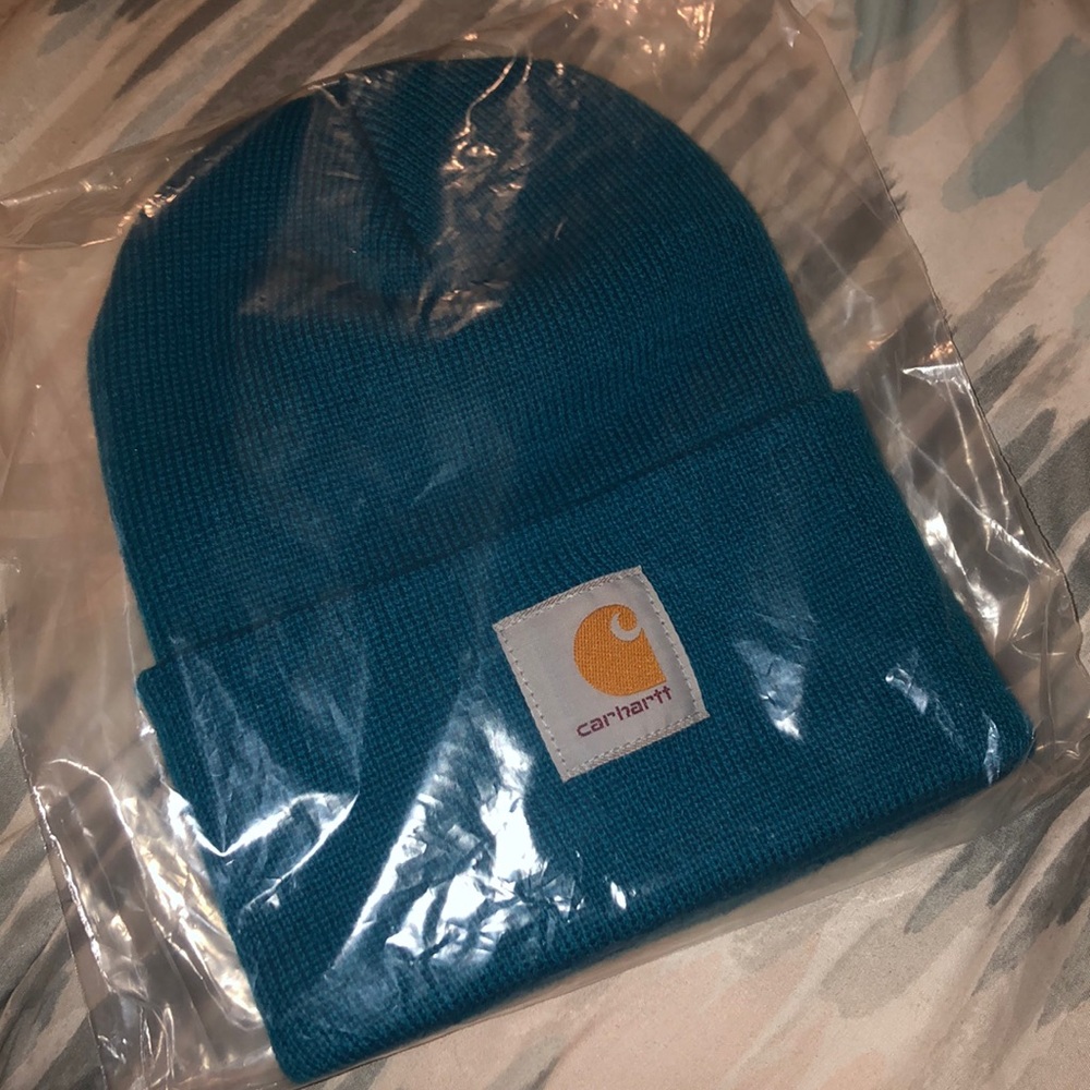 BLUE NEW STOCK❌ Carhartt watch hat beanie …NEW - Picture 2 of 4